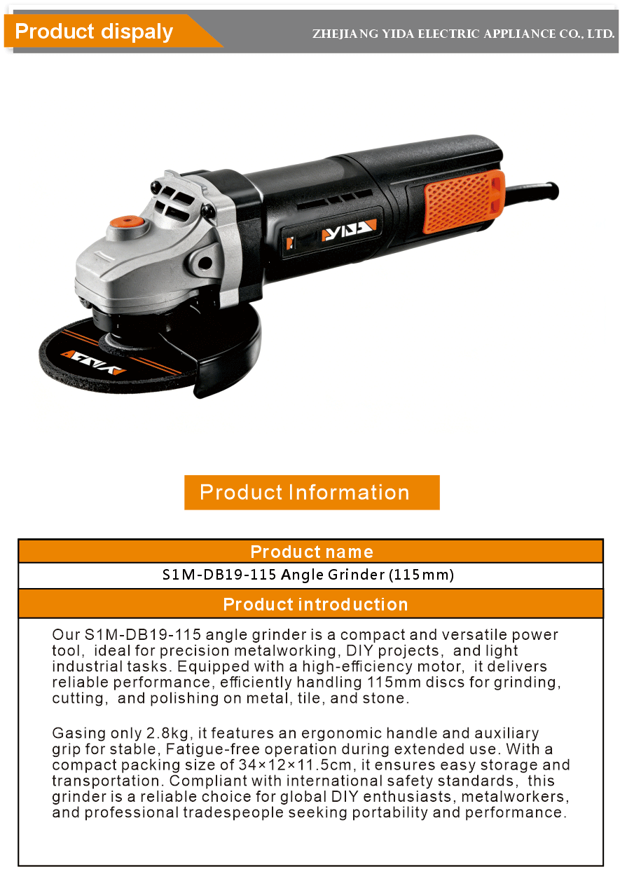 Angle Grinder Metal Cut