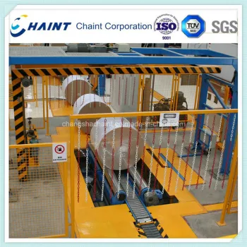 Stretch Wrapping Machine in Paper Mill