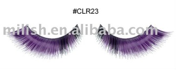 synthetic handmade color false eyelashes extension ME-0029