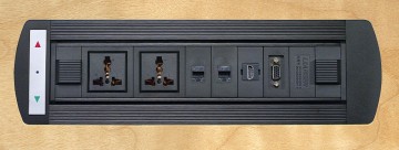 Office Furniture Switch and Socket Plate with HDMI, USB for Office Use