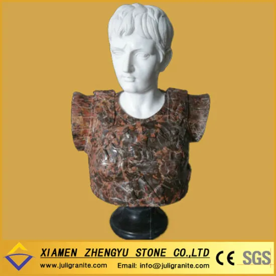 Marble Bust Sculpture colour