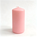 Unscented Colorful Pillar Candles custom logo