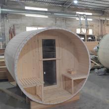 Wooden Sauna Room Dry Steam Outdoor Wooden Barrel Sauna Room Manufactory