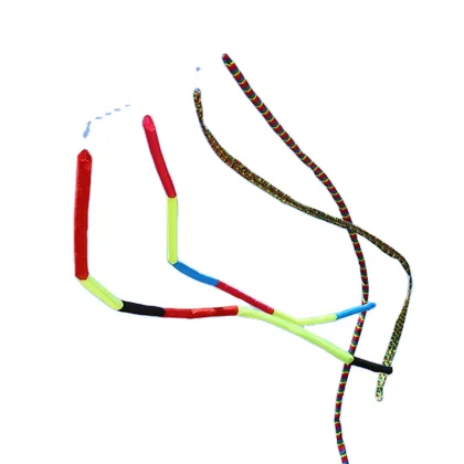 Colorful Chemical Fiber Kite Tail Ribbon - Easy to Fly Foldable Kite for Outdoor Activities and Gifts