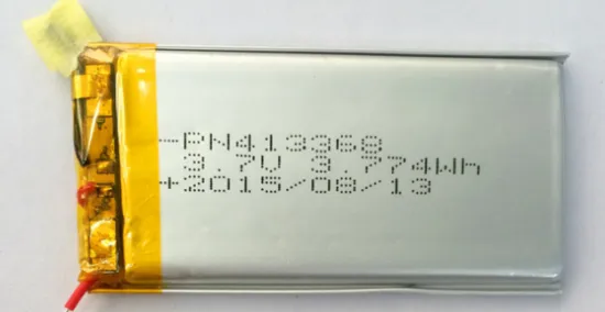 3.7 Volt 1000mAh Single Cell Battery Pack (LP3X6T4)