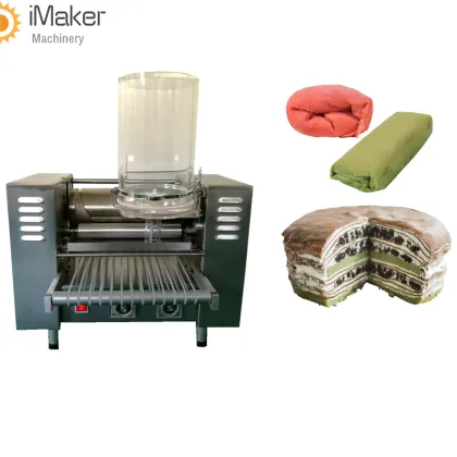 Automatic Crepe Cake and Mille Crepe Making Machine: Simplifying Dessert Preparation