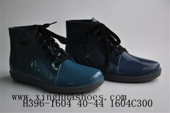 Rainboot with Rubber Adult Shoes (H396-1604)