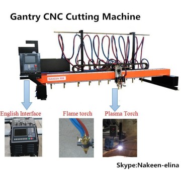 Hydraulic automatic cnc plasma cutting machine
