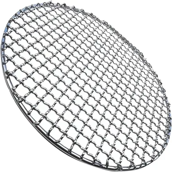 304 Stainless Steel Round BBQ Grill Mesh Oven Grill Cooking Net