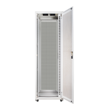 Outdoor integrated telecommunication system cabinet