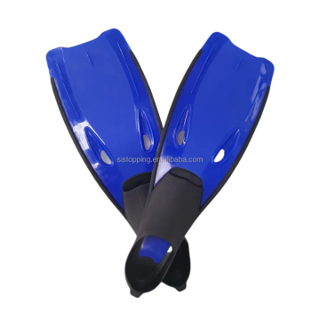 Long Blade Diving Fins with TPR Foot Pockets for Scuba and Snorkeling
