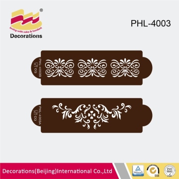 popular beautiful plastic fondant cake,coffee decoration cookie stencil manufacturer