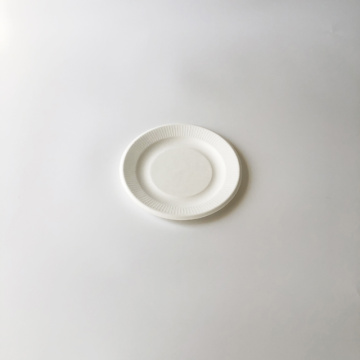7 inch ripple bagasse plate Φ181mm