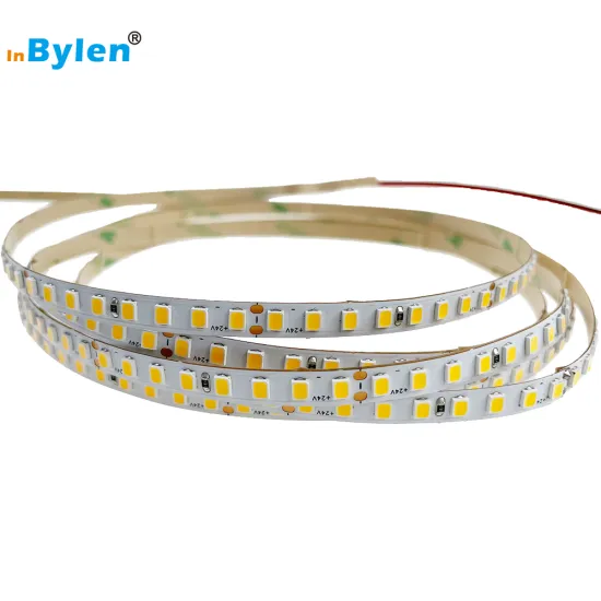 High Efficacy 6mm LED Strip 160LM/W 960LM/M DC24V 6W 50mm Cutting IP65 IP67 RA80 RA90
