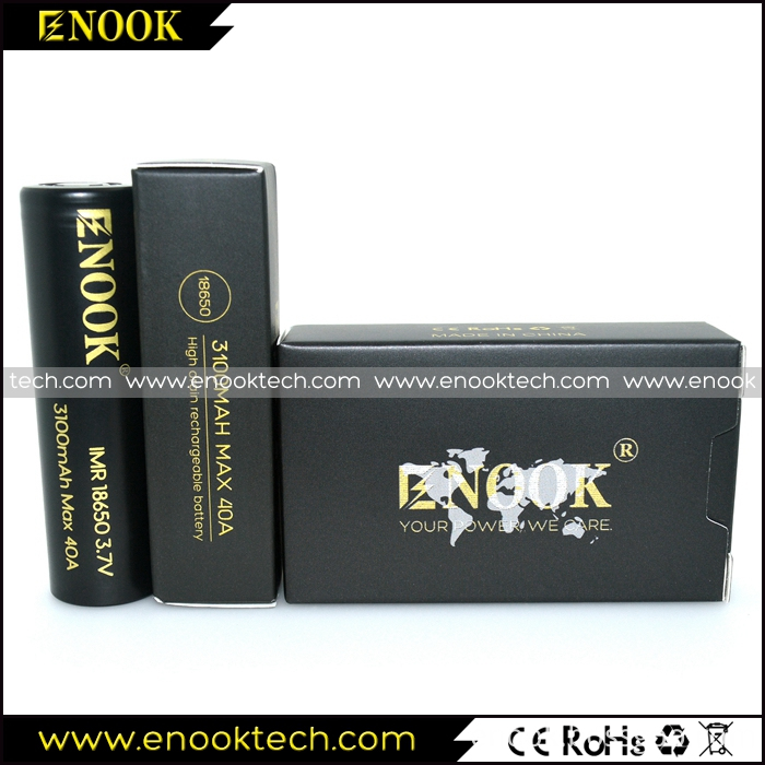 ENOOK 18650 3100mah Flashlight Battery