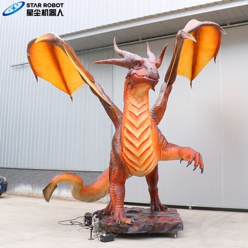 Dinosaur Park Animatronic Dragon for Outdoor
