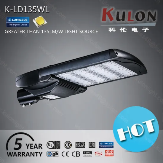 high efficiency lamps 135w led street light for parking