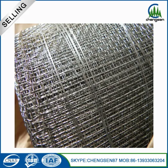 Stainless Steel Wapped Edge Crimped Wire Mesh