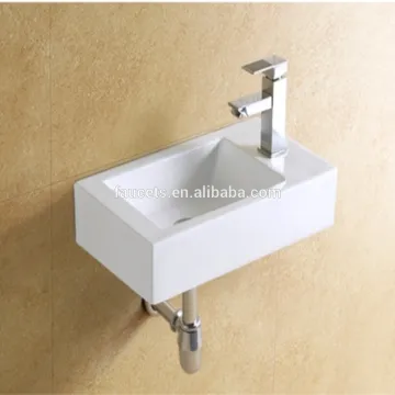 China Modern Design Wall Mounted Ceramic Washing Sink
