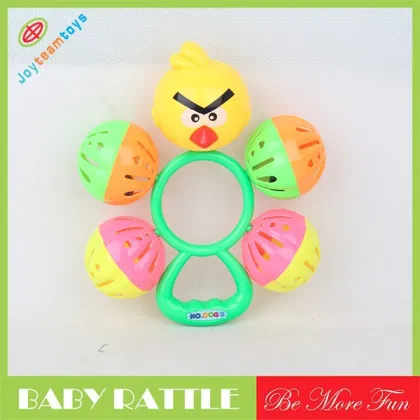 plastic wholesale baby rettes teethers toys with cheap price