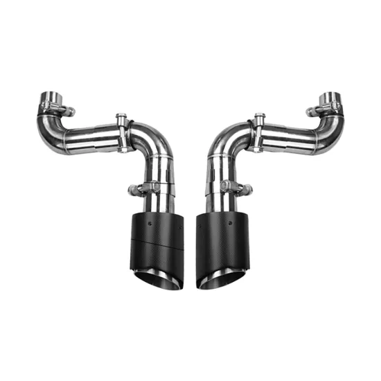 Car Exhaust Tips Two Carbon Fiber