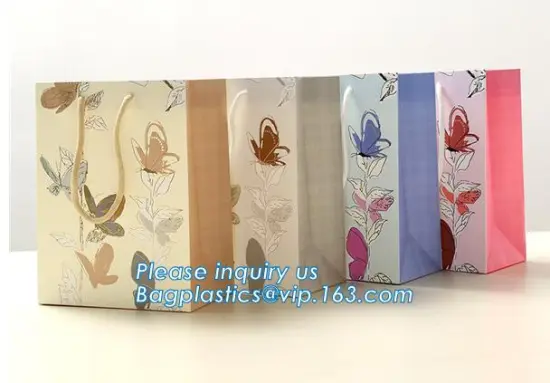 CMYK Printed Happy Birthday Art Paper Gift Bag, Kraft Paper Bag Packaging Wholesale, Customized carrying paper gift packaging ba