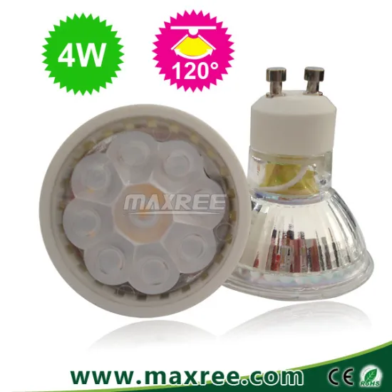 Factory manufacturer 4W Glass gu10 110 volt led spotlight, 110 volt led lamps, gu10 led spotlight