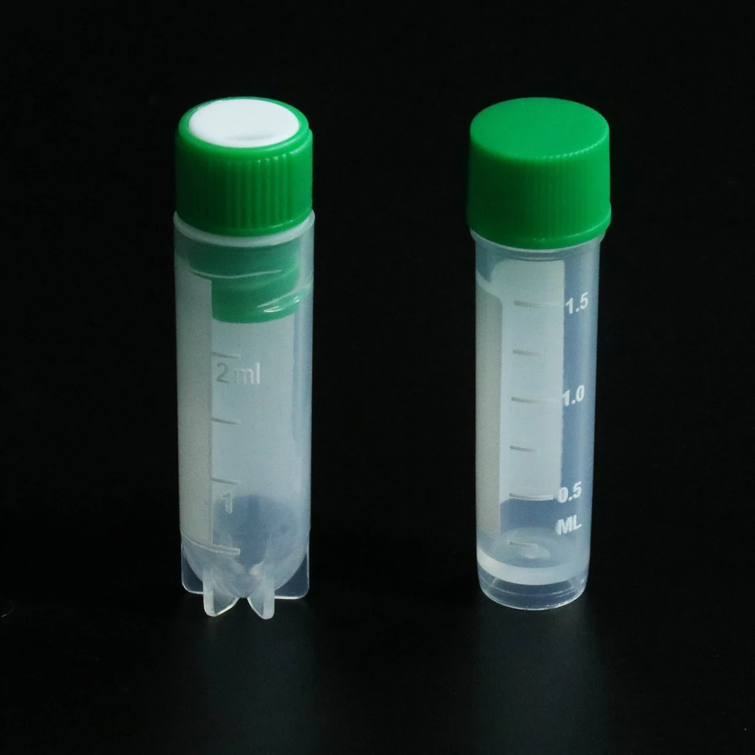 Siny Disposable Laboratory Supply 1 ml 1,5 ml 2 ml 5 ml Cyrovials de capuchon externe avec ISO