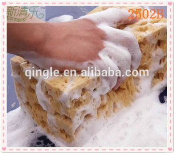 Square hole car cleaning sponge with good effect