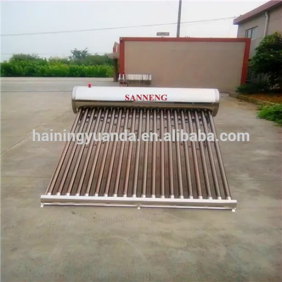 Stainless Steel Non-pressurized Solar Water Heater for home solar systems