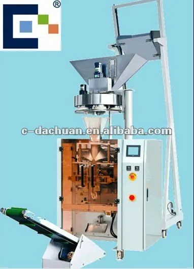 Volumetric cups device maize packing machine