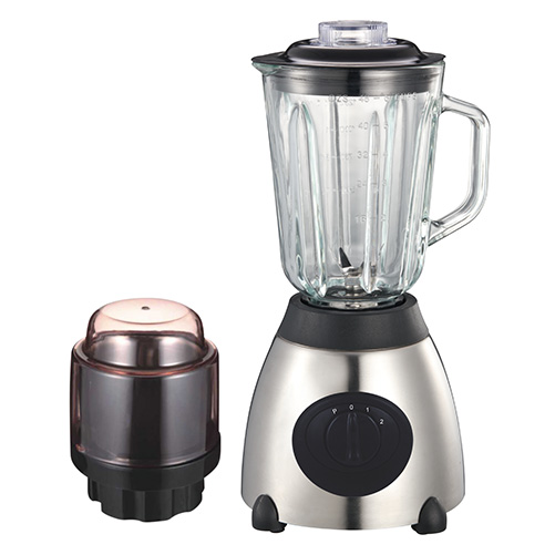 450W food blender for smoothies with glass jar