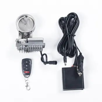 Electric Exhaust Valve Cutout for Car Refit: 63mm Round Head Welding Pipe by Sina