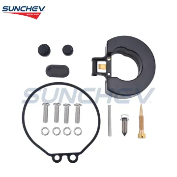 SUNCHEV Carburetor Repair Kit 6G1-W0093-00-00 For Yamaha Outboard 8hp