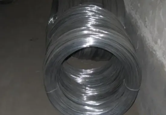 low carbon and low price galvanized steel wire
