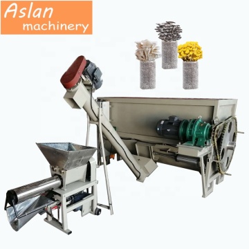 Oyster Mushroom Growing Bag Filling Machine: Mixing and Filling Equipment