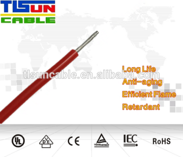 SID solid core tinner copper insulated silicone cable