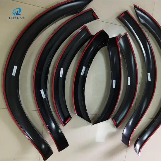 Custom Slim Narrow Fender Flares for 2015 Everest: Auto Exterior Accessories