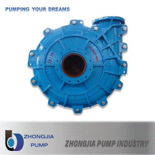 centrifugal coarse tailling handling slurry pump high chrome pump part Rubber Pump Parts