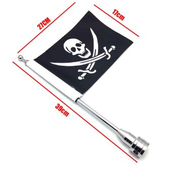 Harley Rear Side Flag Pole