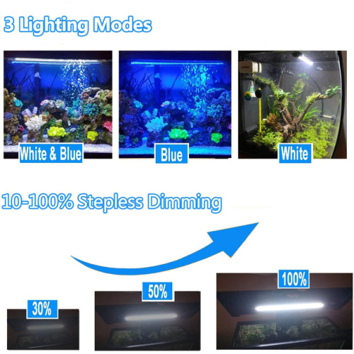 Auto On Off Dimmable zanurzalne LED Light