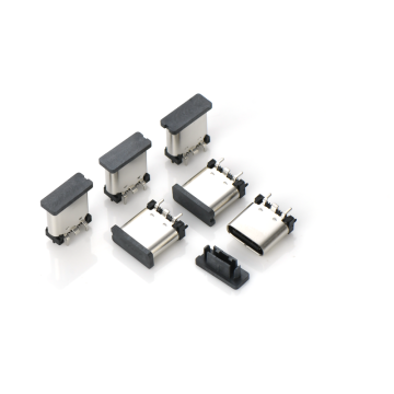 TYPE-C Female Vertical Connector 8.1mm