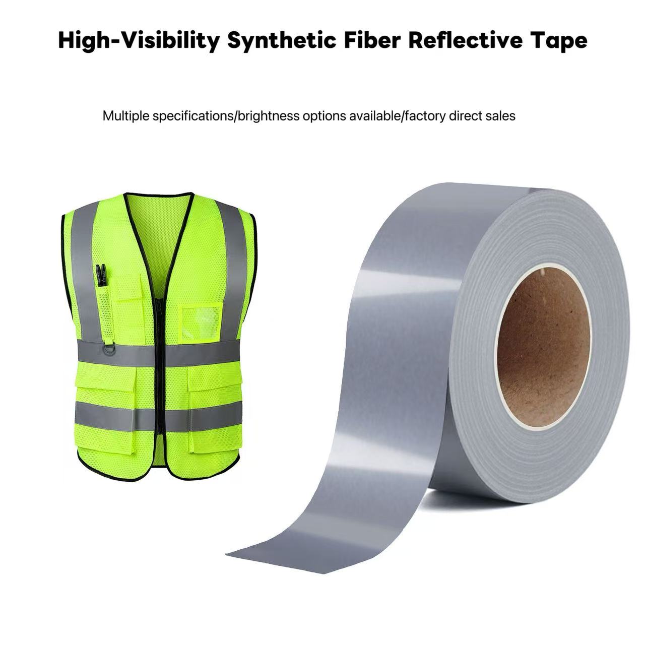 টেকসই TC হাই-ভিজিবিলিটি রিফ্লেক্টিভ ফ্যাব্রিক