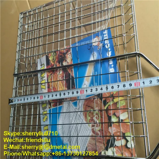 Stainless Steel Barbecue Bbq Grill Wire Mesh Net------BBQS001