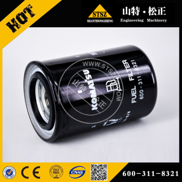 Komatsu ENGINE 6D125-1L fuel filter 600-311-8321