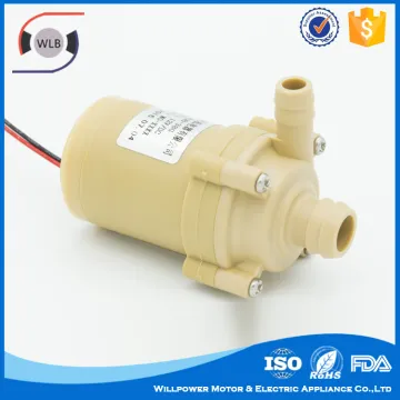 High reliability and life expectancy centrifugal mini 12V/24V DC water pump