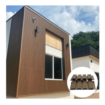 WPC Wall Cladding: Exterior Outdoor Composite Wood Grain Panel