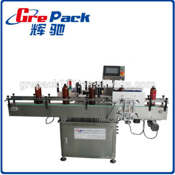 Iron Tonic bottle labeling machine