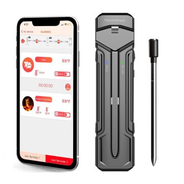 Smart Bluetooth Wireless Grill Thermometer