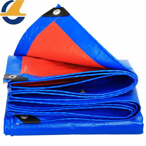 Patching Poly Tarps Blue Color